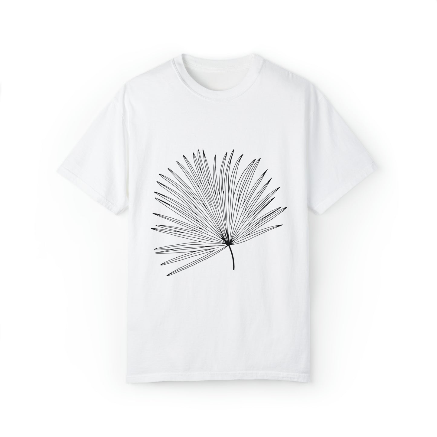 Palm Leaf Unisex Garment-Dyed T-shirt