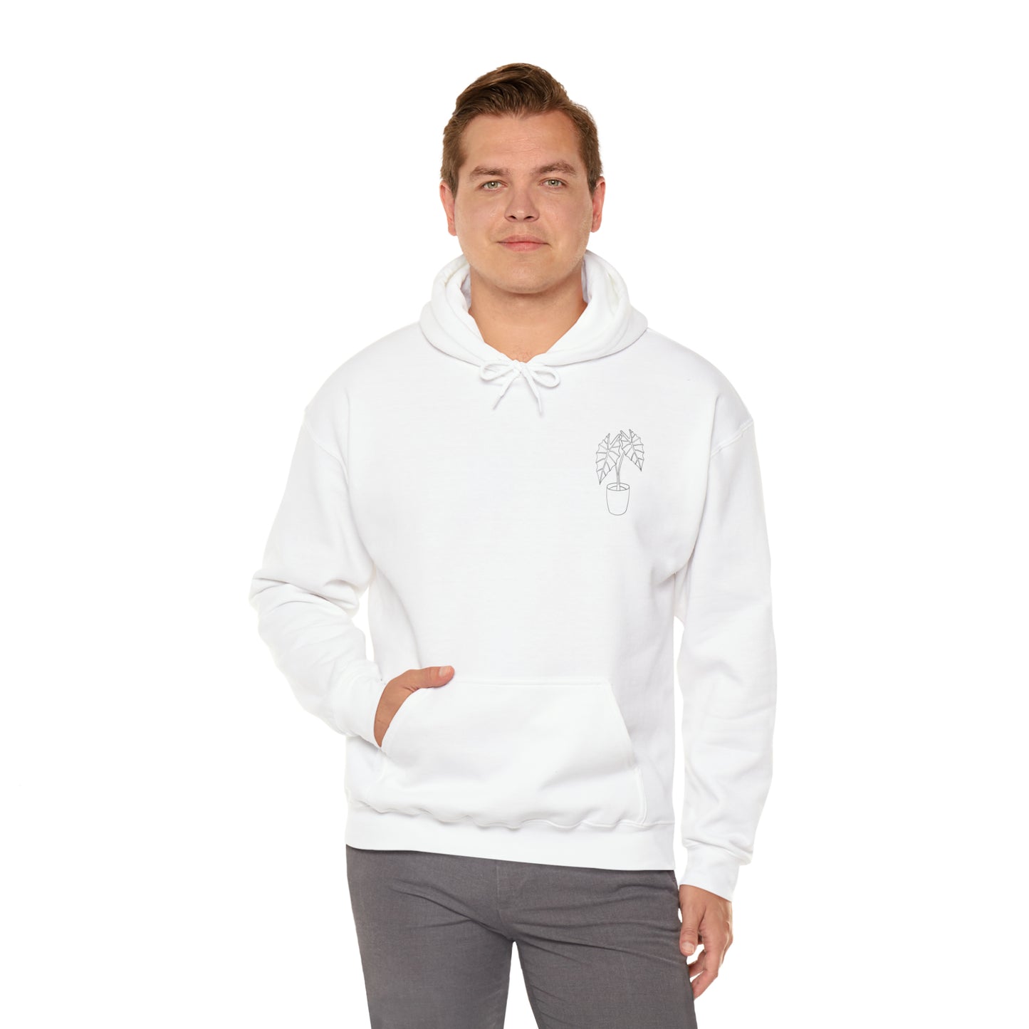 Alocasia Unisex Hooded Sweatshirt