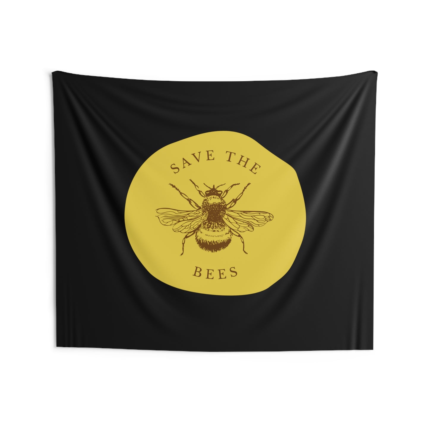 Save The Bees Indoor Wall Tapestries