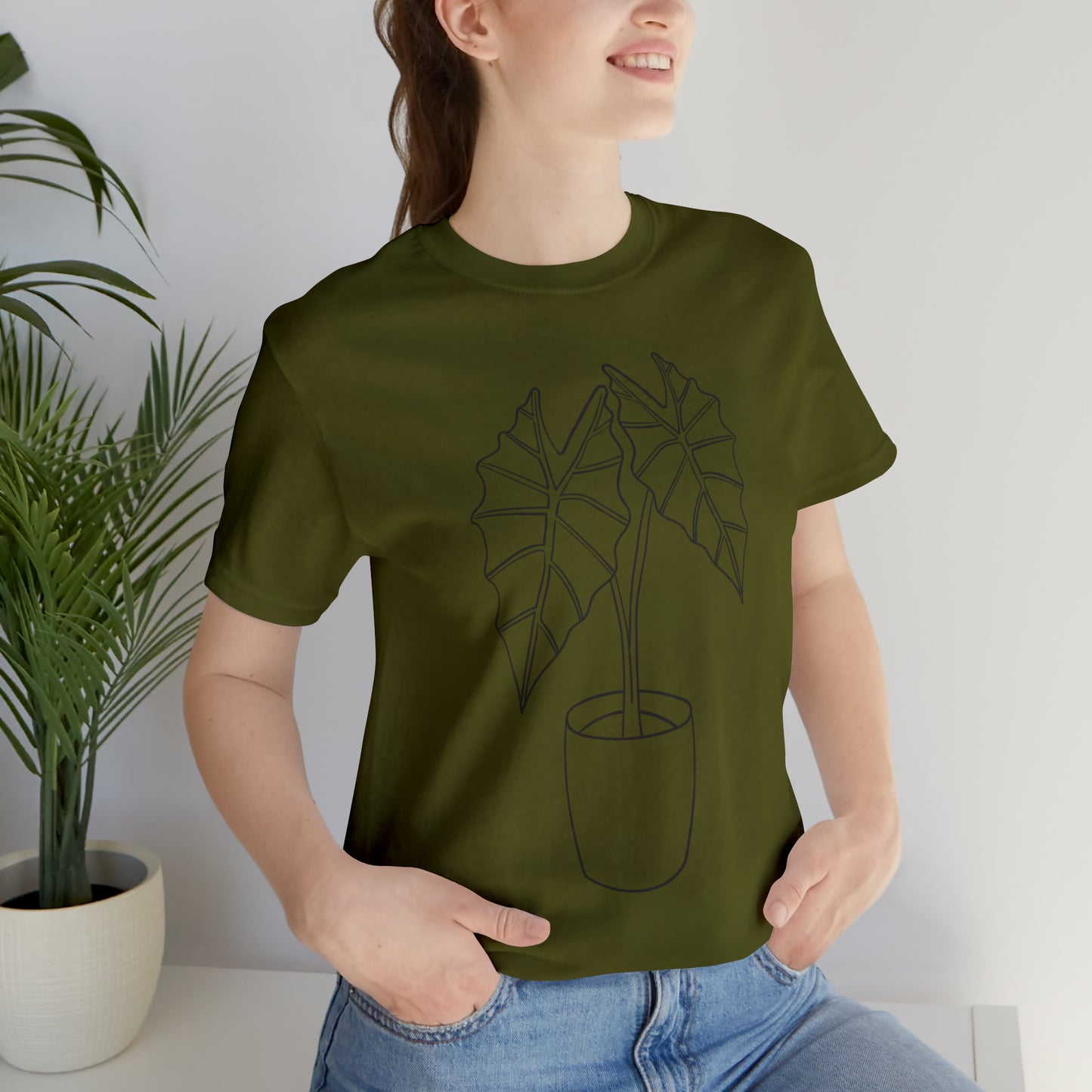 Alocasia Unisex Jersey Tee