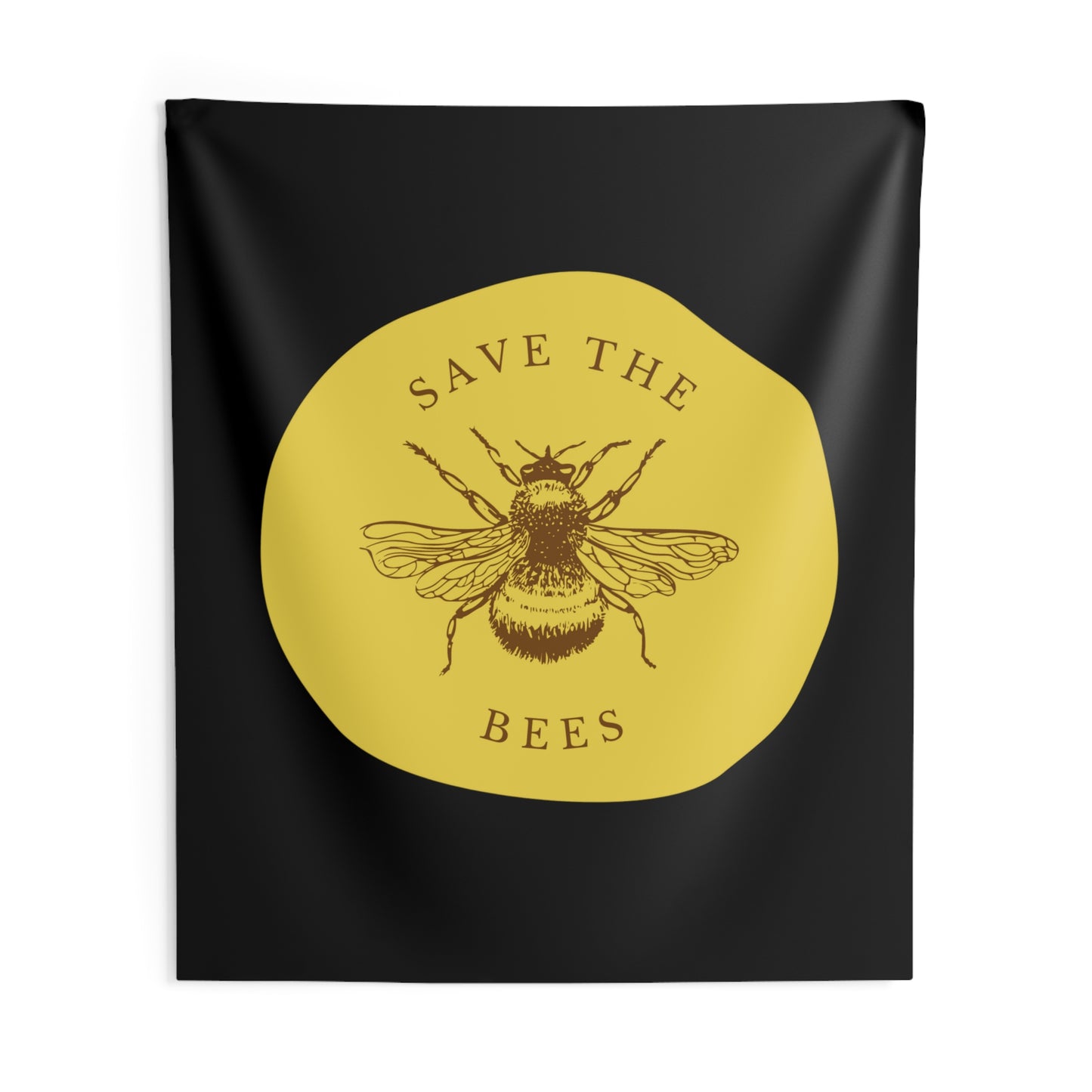 Save The Bees Indoor Wall Tapestries