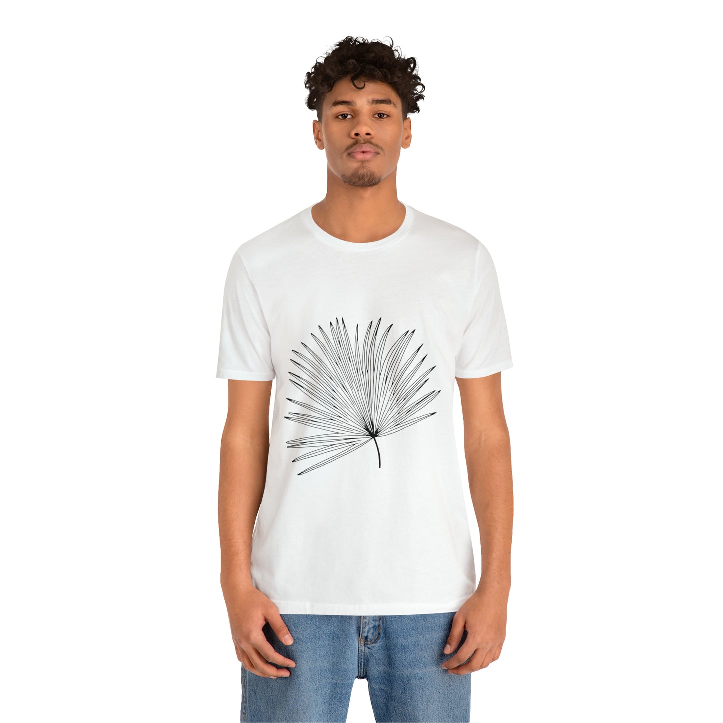 Palm Leaf Unisex Jersey Tee