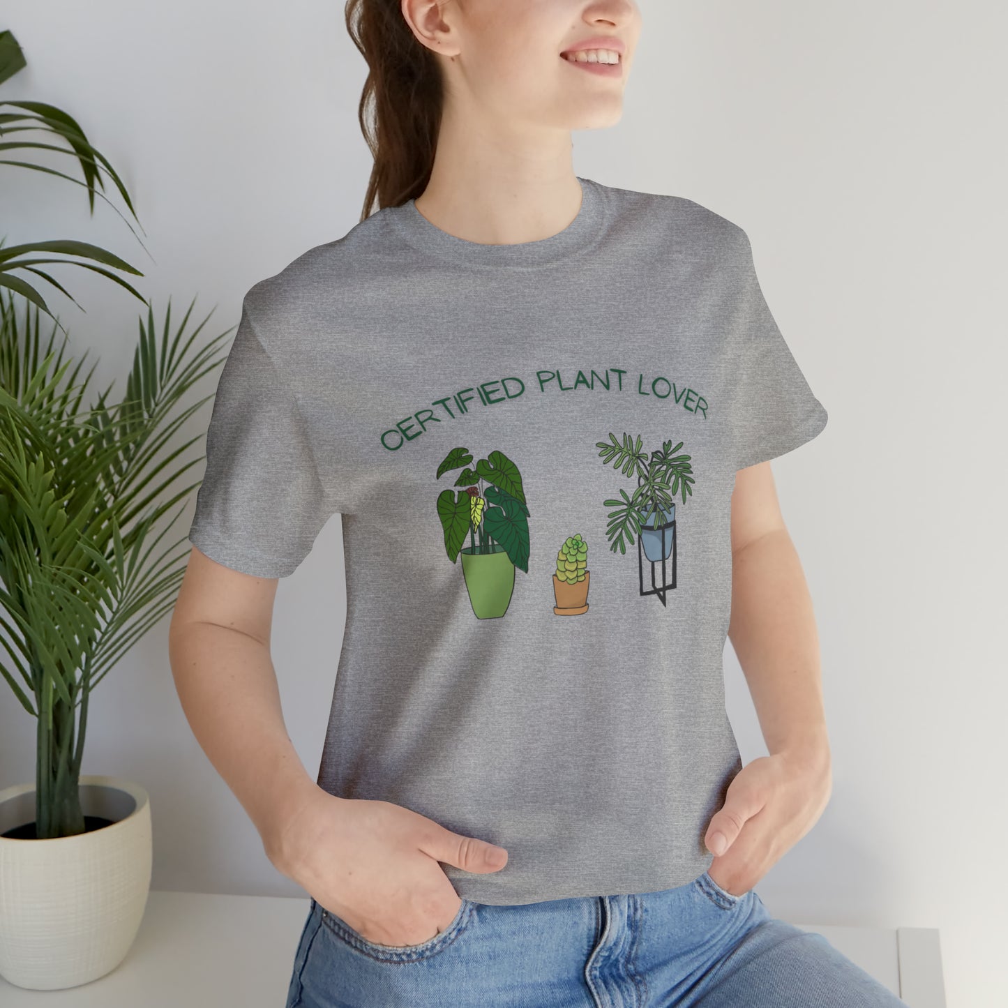 Certified Plant Lover Unisex Jersey Short Sleeve