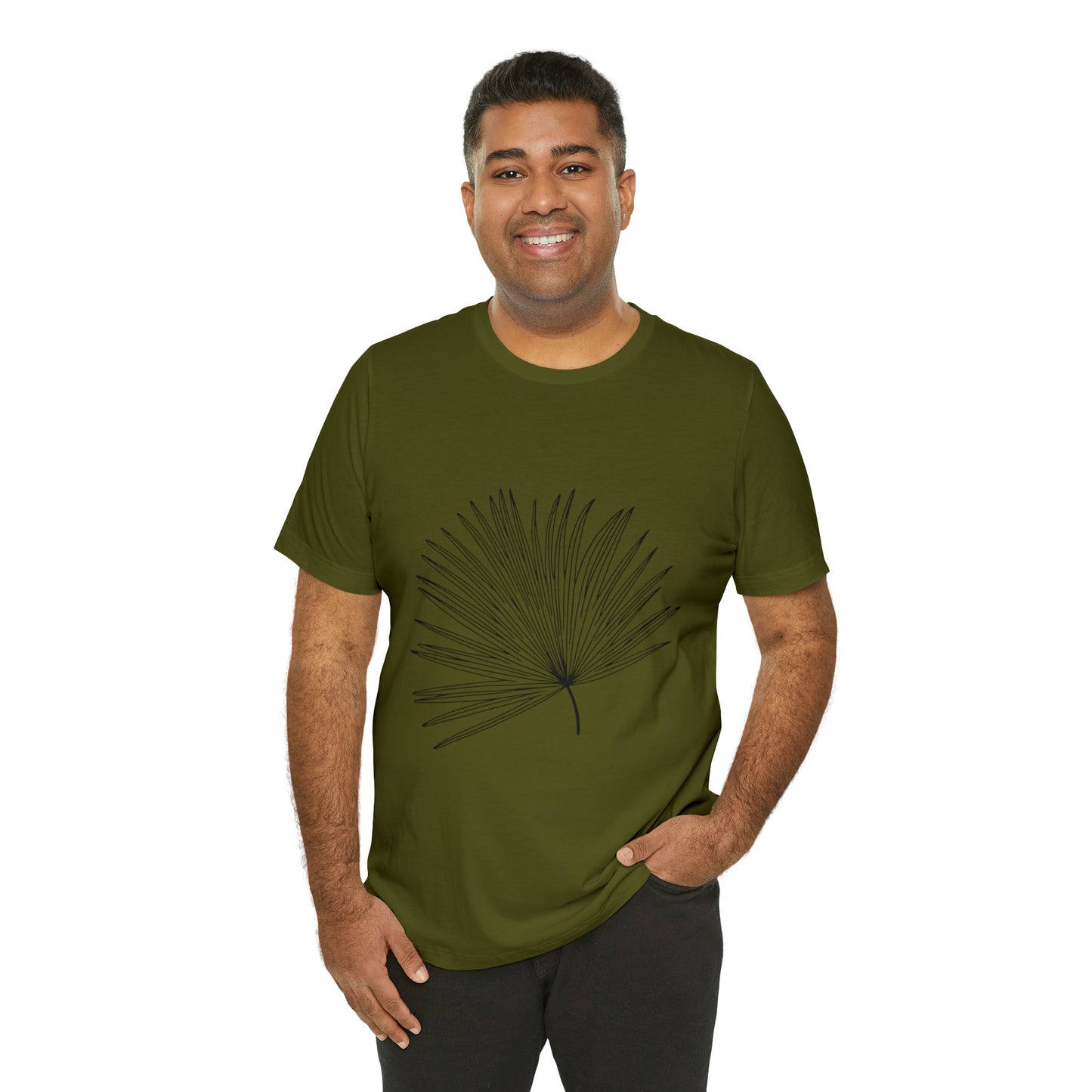 Palm Leaf Unisex Jersey Tee