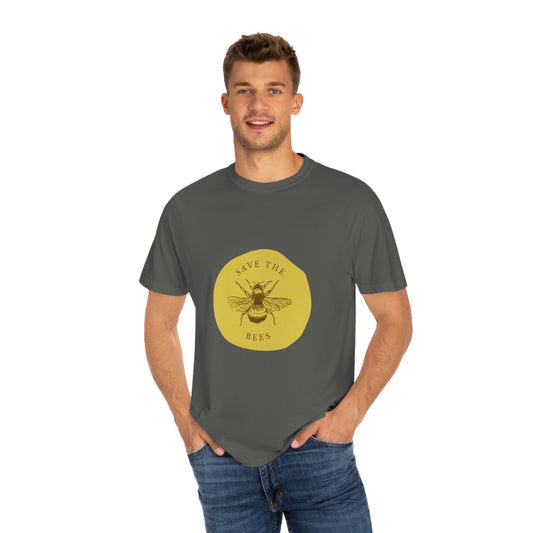 Save The Bees Unisex Garment-Dyed T-shirt