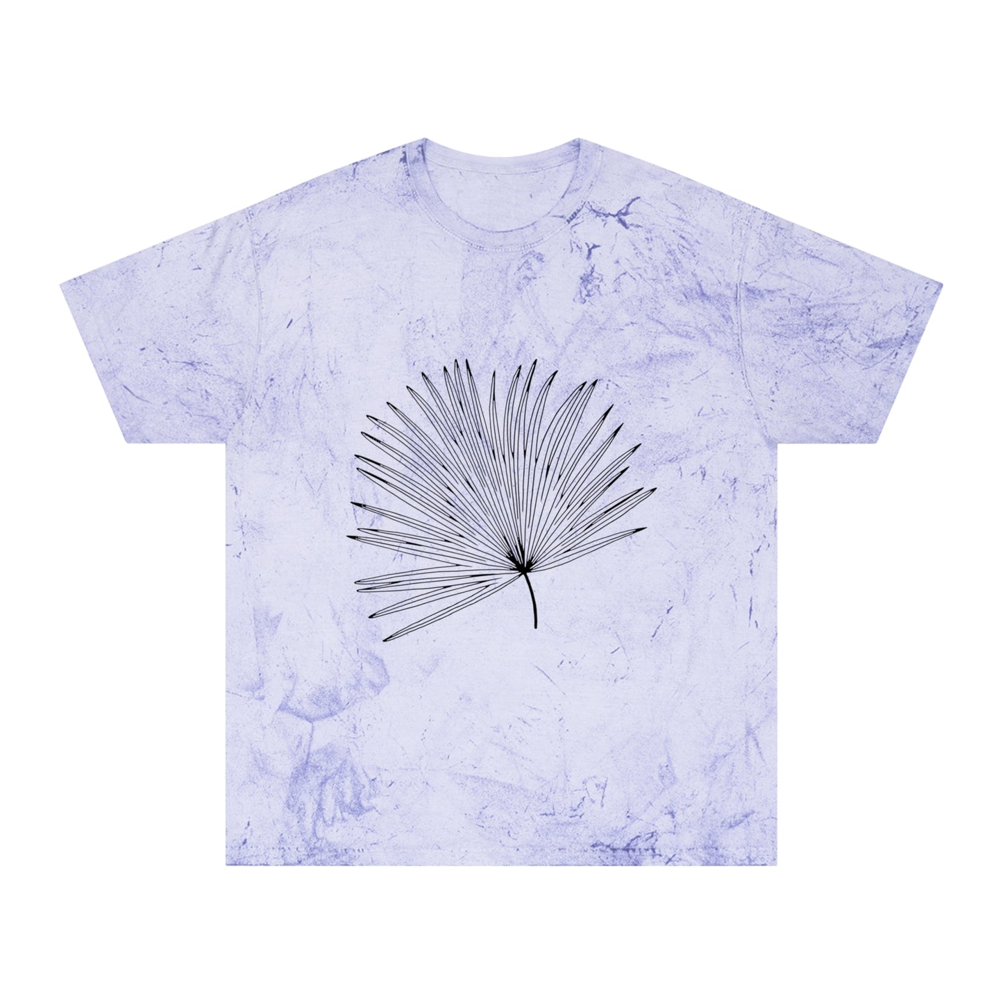 Palm Leaf Unisex Color Blast T-Shirt