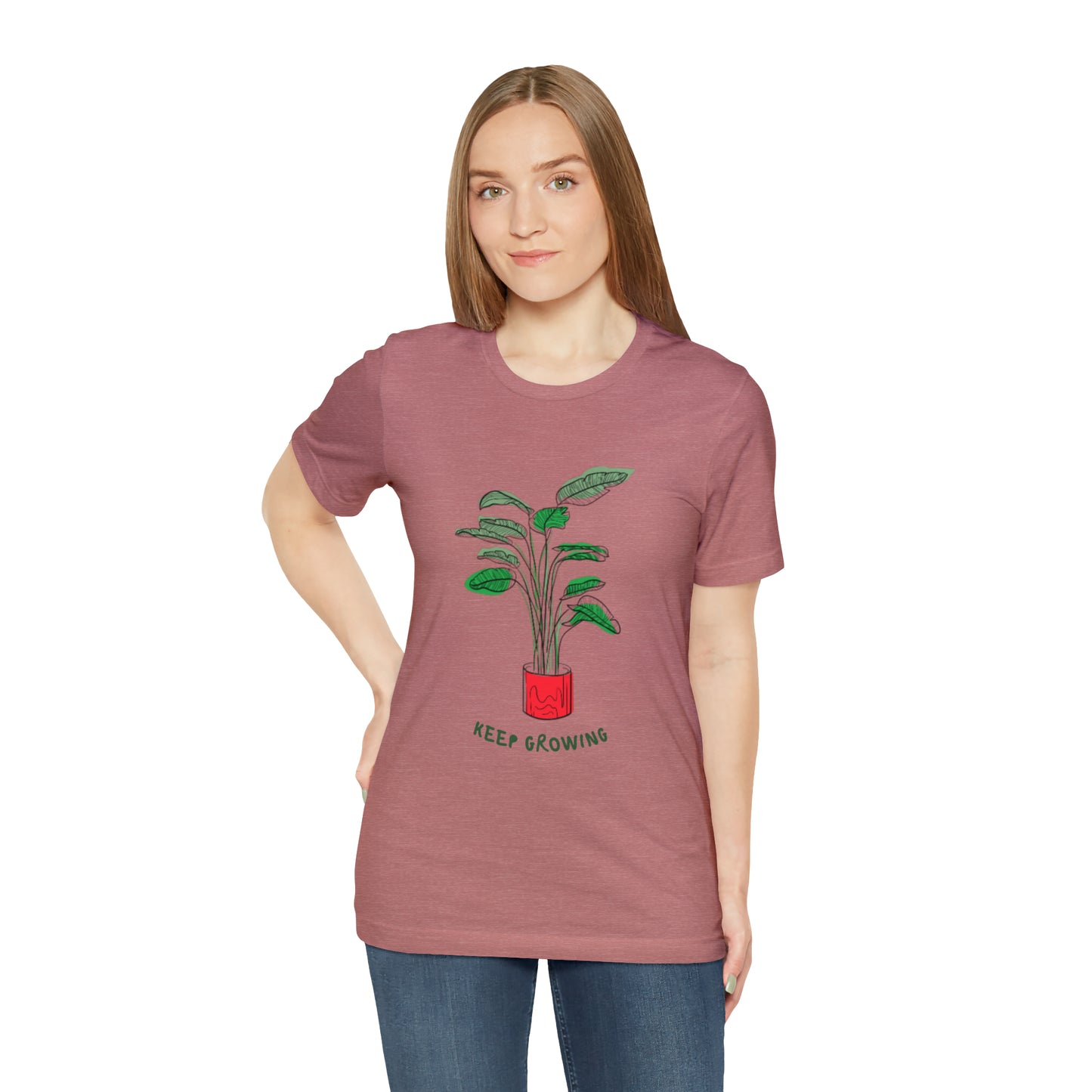 Keep Growing Unisex Jersey Short Sleeve