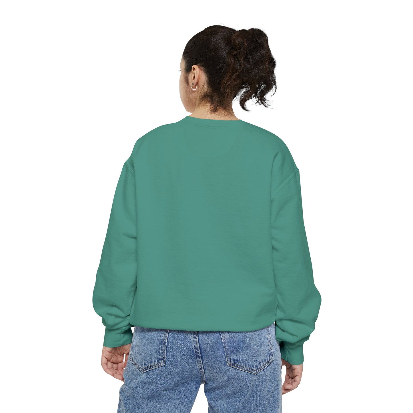 Peace & Plants Garment-Dyed Sweatshirt