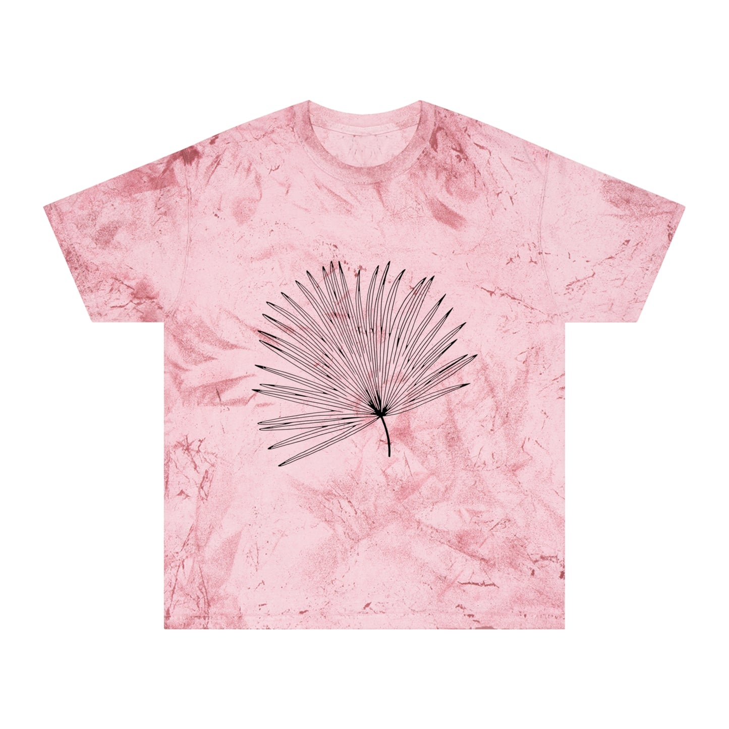 Palm Leaf Unisex Color Blast T-Shirt