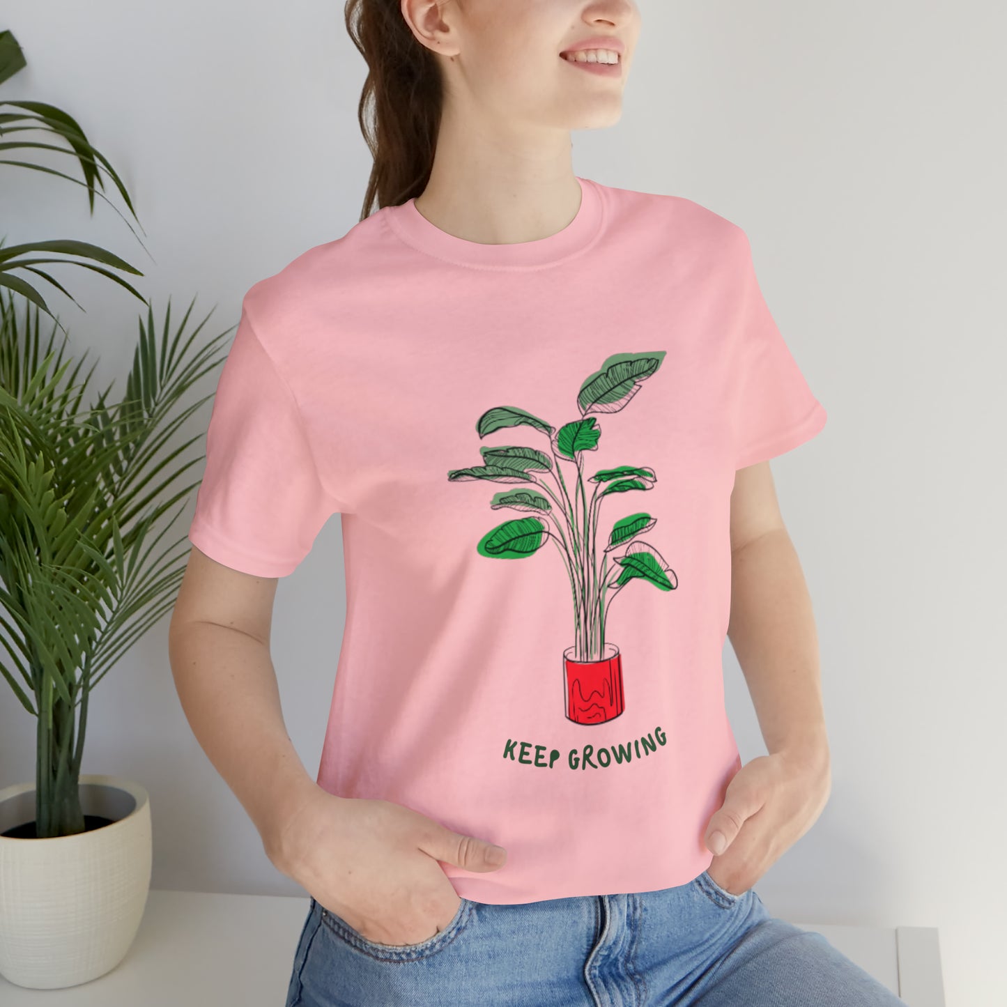 Keep Growing Unisex Jersey Short Sleeve