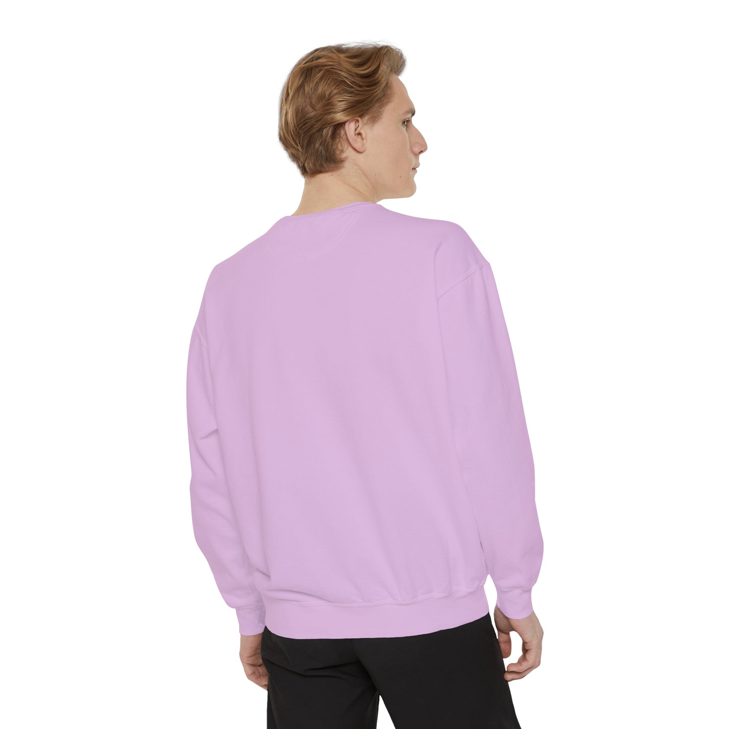 Palm Leaf Unisex Garment-Dyed Crewneck