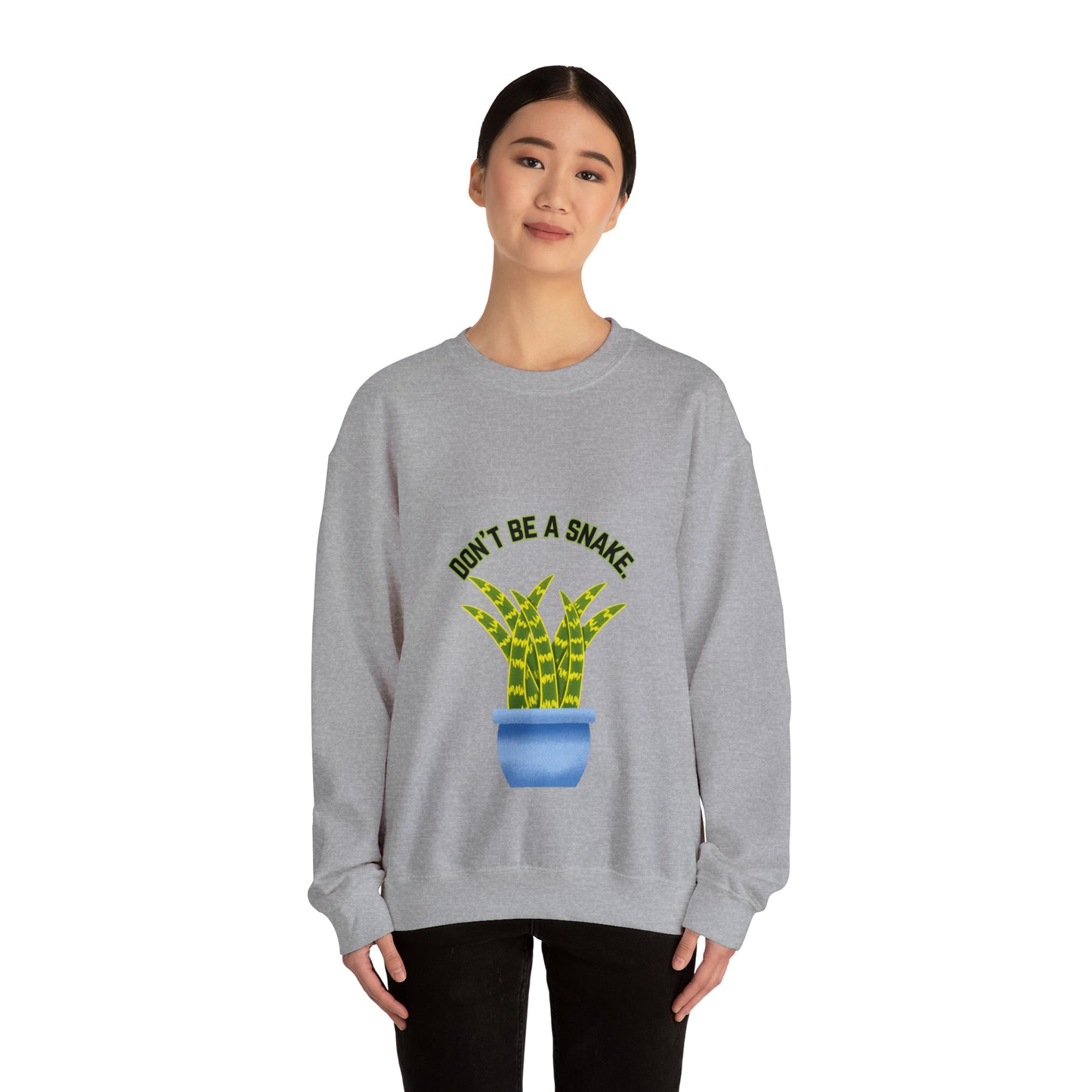 Don't Be A Snake Unisex Crewneck Sweatshirt