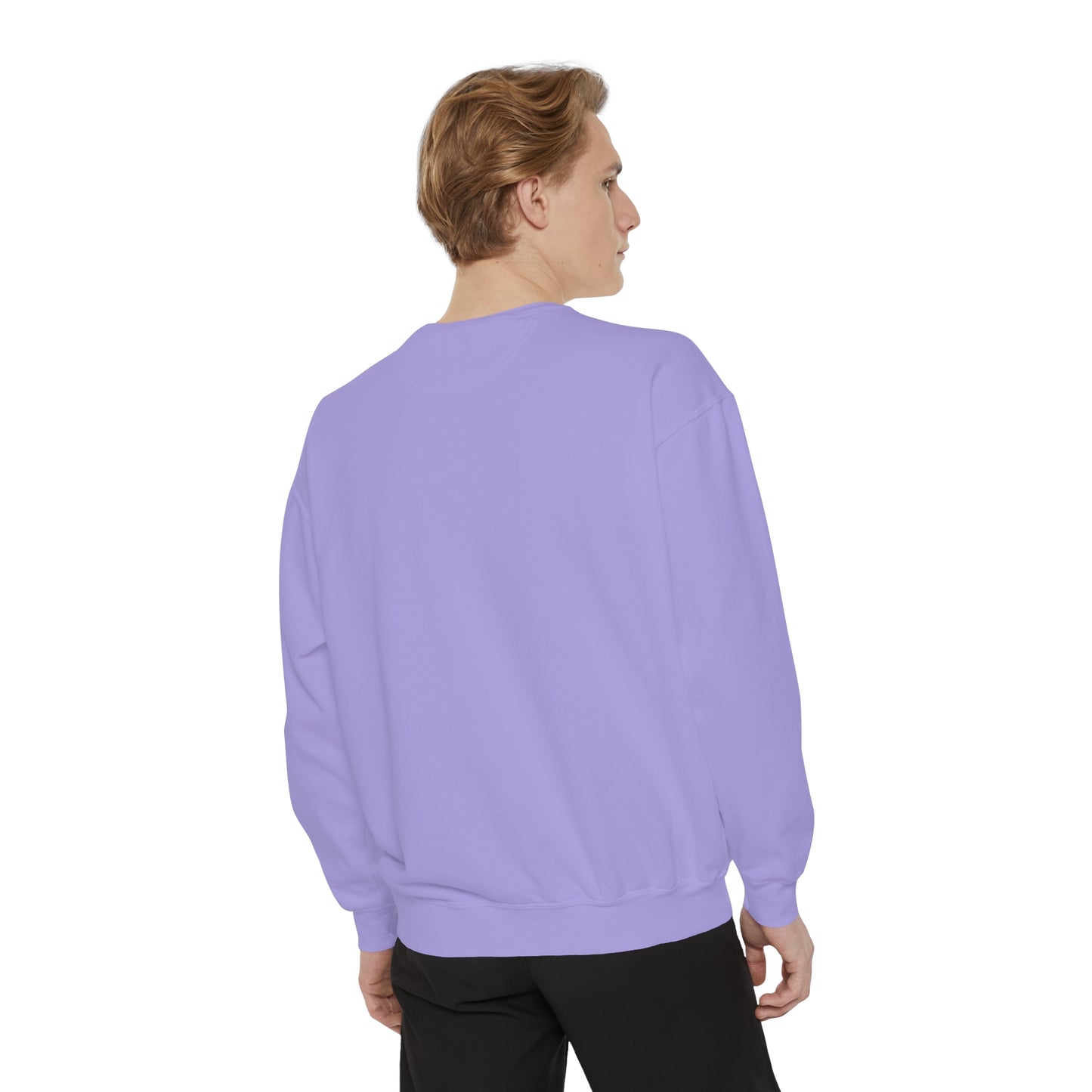 Palm Leaf Unisex Garment-Dyed Crewneck