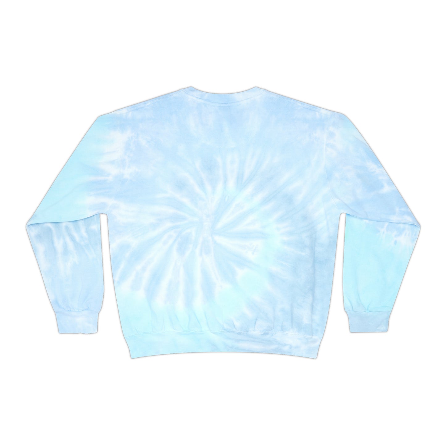 Palm Leaf Unisex Tie-Dye Crewneck