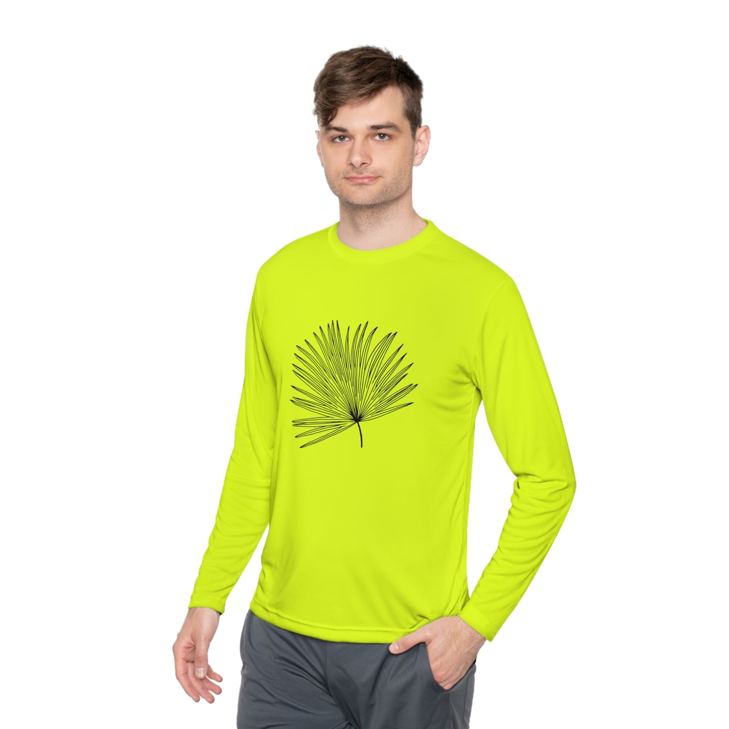 Palm Leaf Unisex Lightweight Long Sleeve