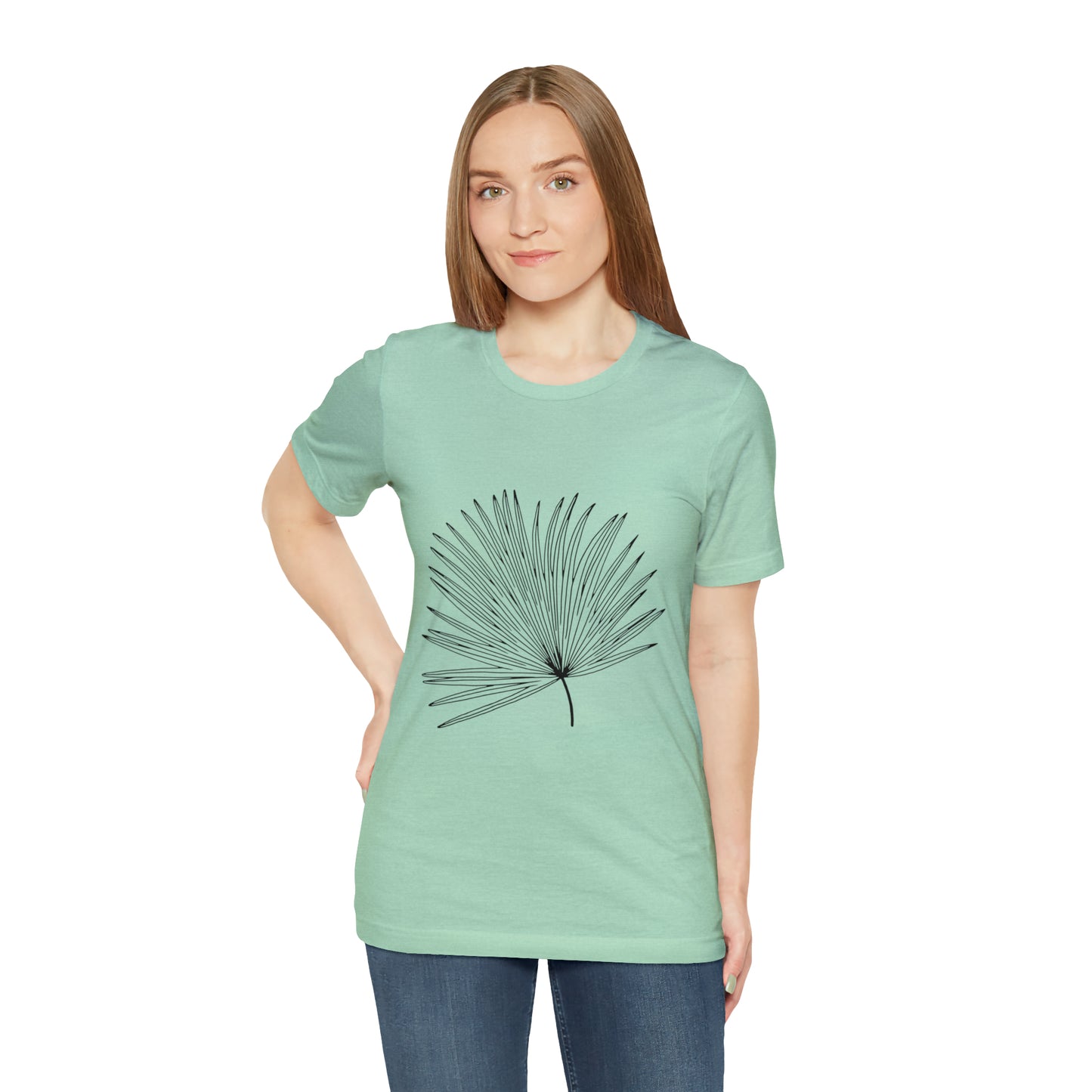 Palm Leaf Unisex Jersey Tee