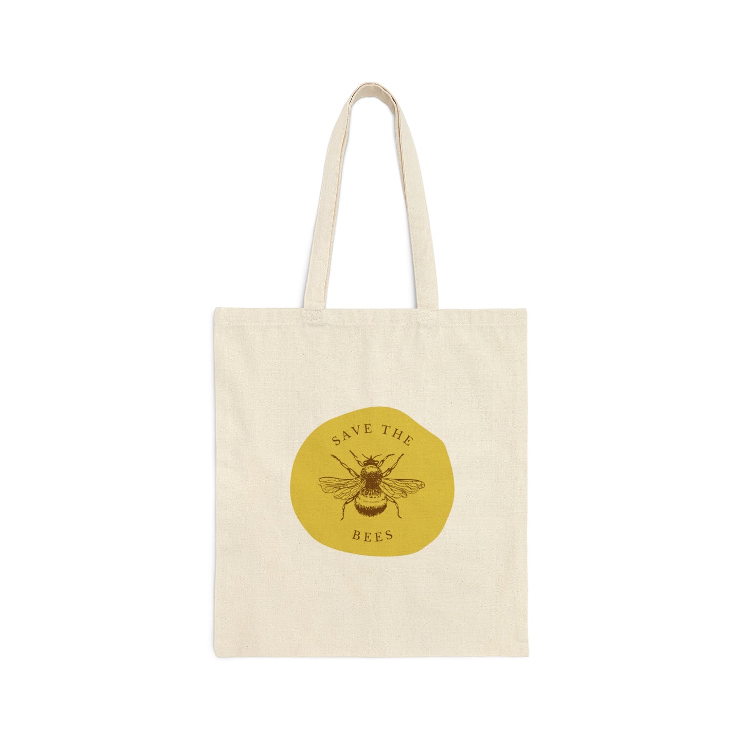 Save The Bees Canvas Tote Bag