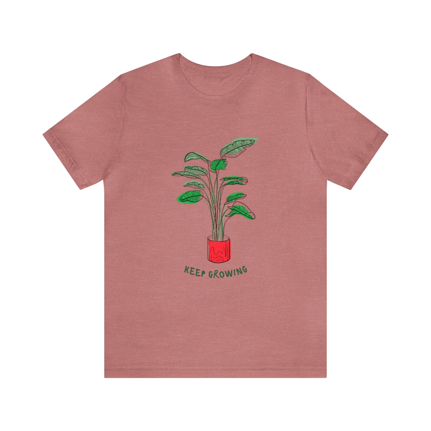 Keep Growing Unisex Jersey Short Sleeve