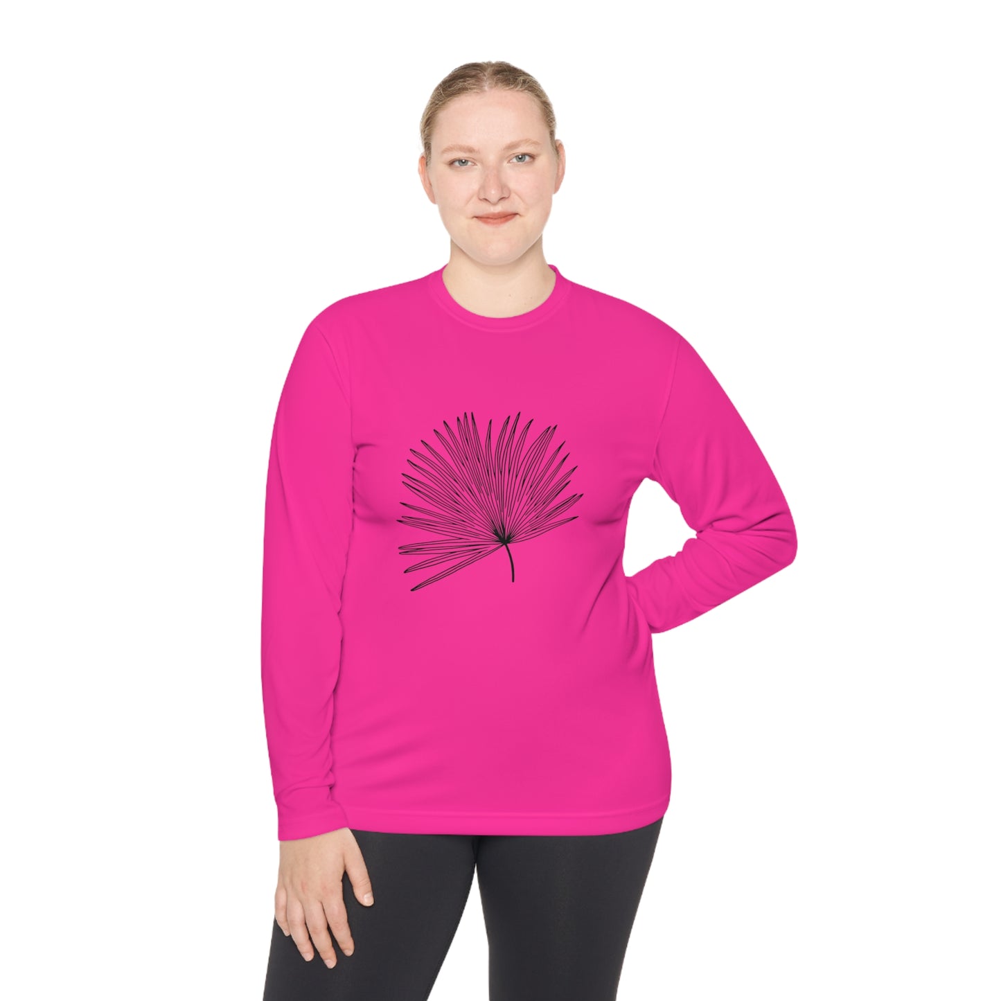 Palm Leaf Unisex Lightweight Long Sleeve