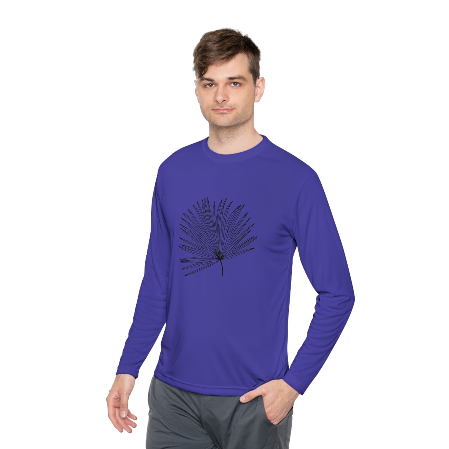 Palm Leaf Unisex Lightweight Long Sleeve