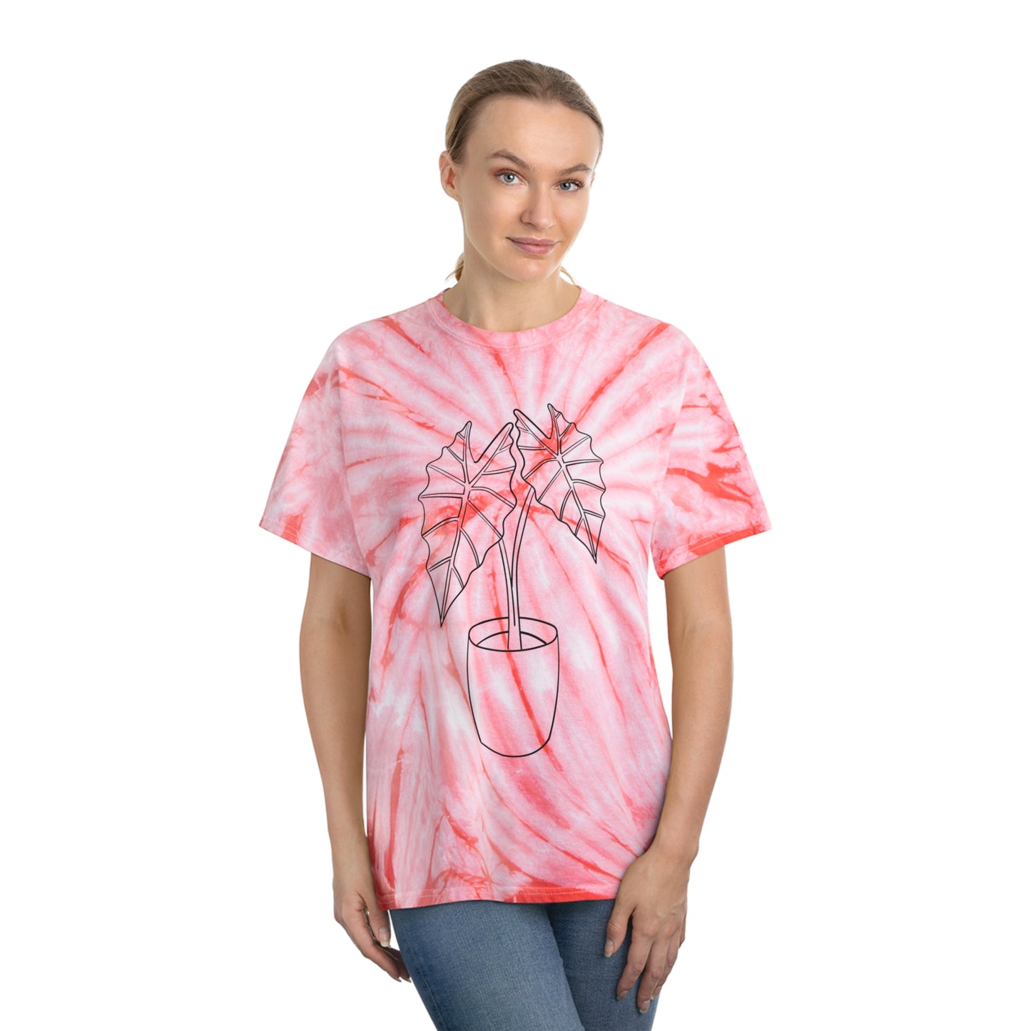 Alocasia Tie-Dye Tee, Cyclone