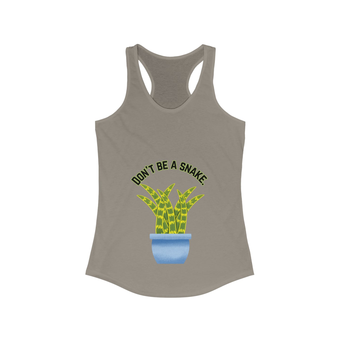 Don't Be A Snake Women's Racerback Tank