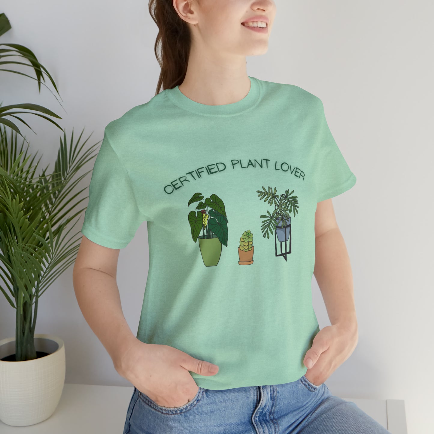 Certified Plant Lover Unisex Jersey Short Sleeve