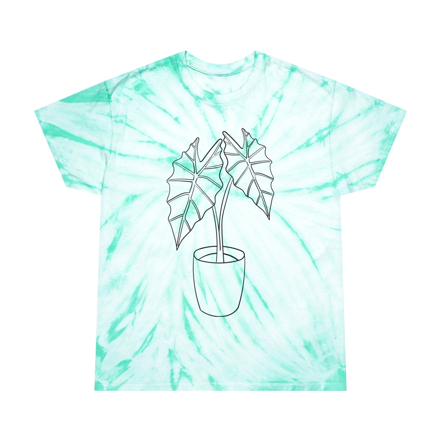 Alocasia Tie-Dye Tee, Cyclone