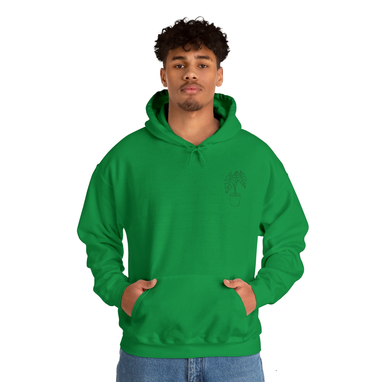 Alocasia Unisex Hooded Sweatshirt