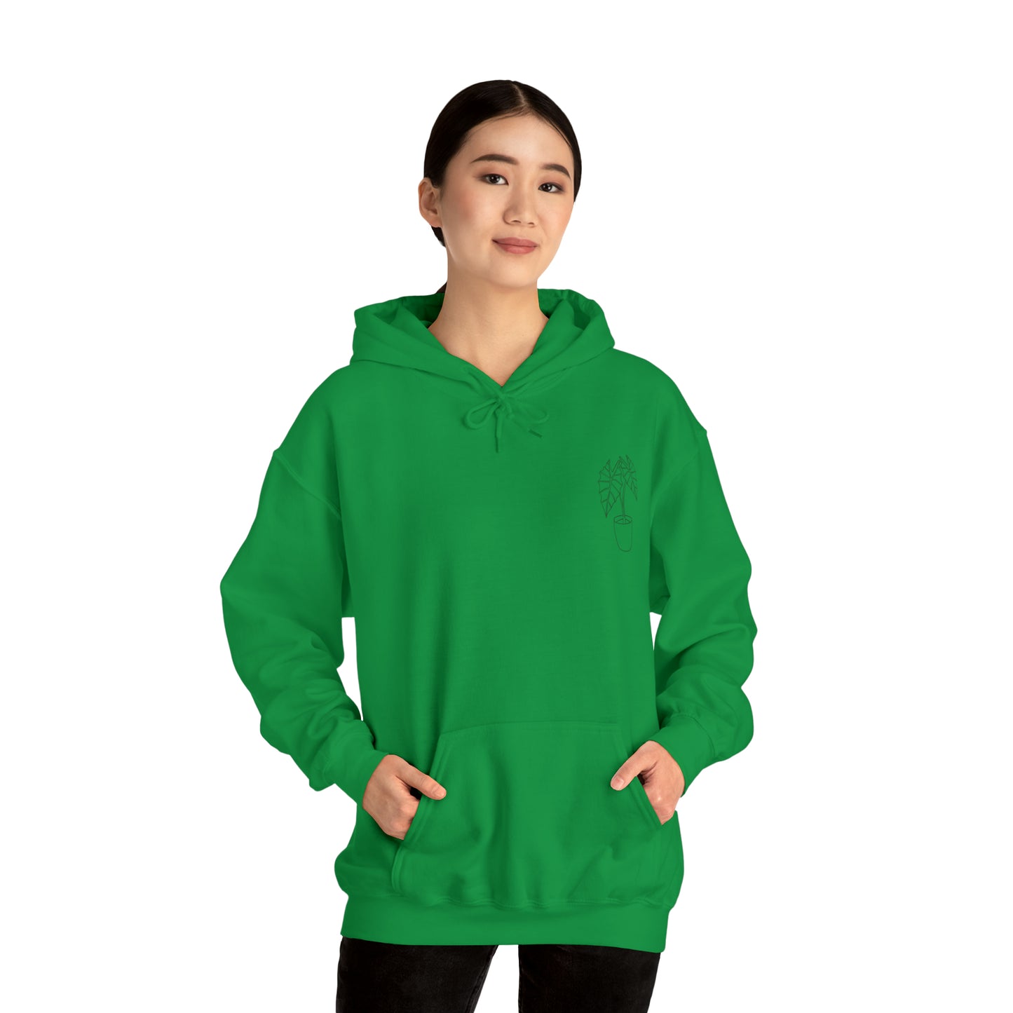 Alocasia Unisex Hooded Sweatshirt