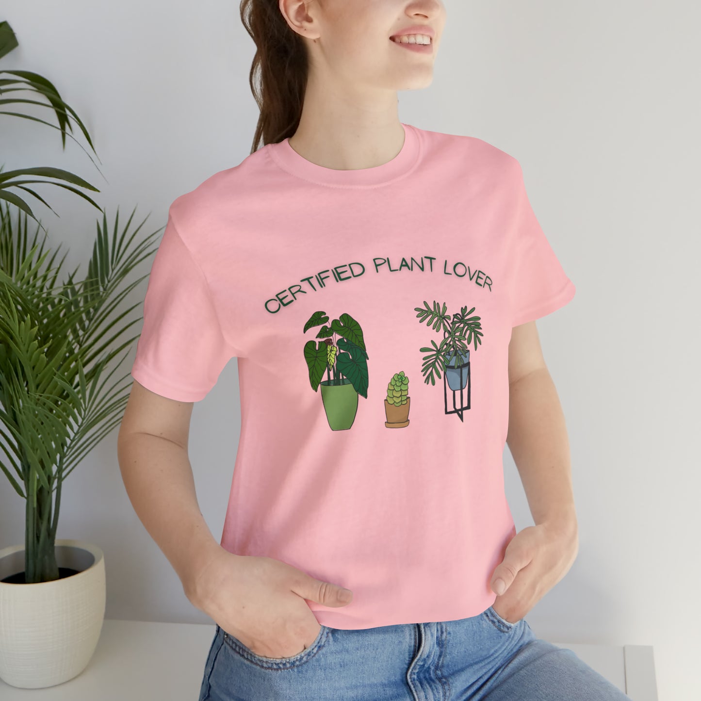 Certified Plant Lover Unisex Jersey Short Sleeve