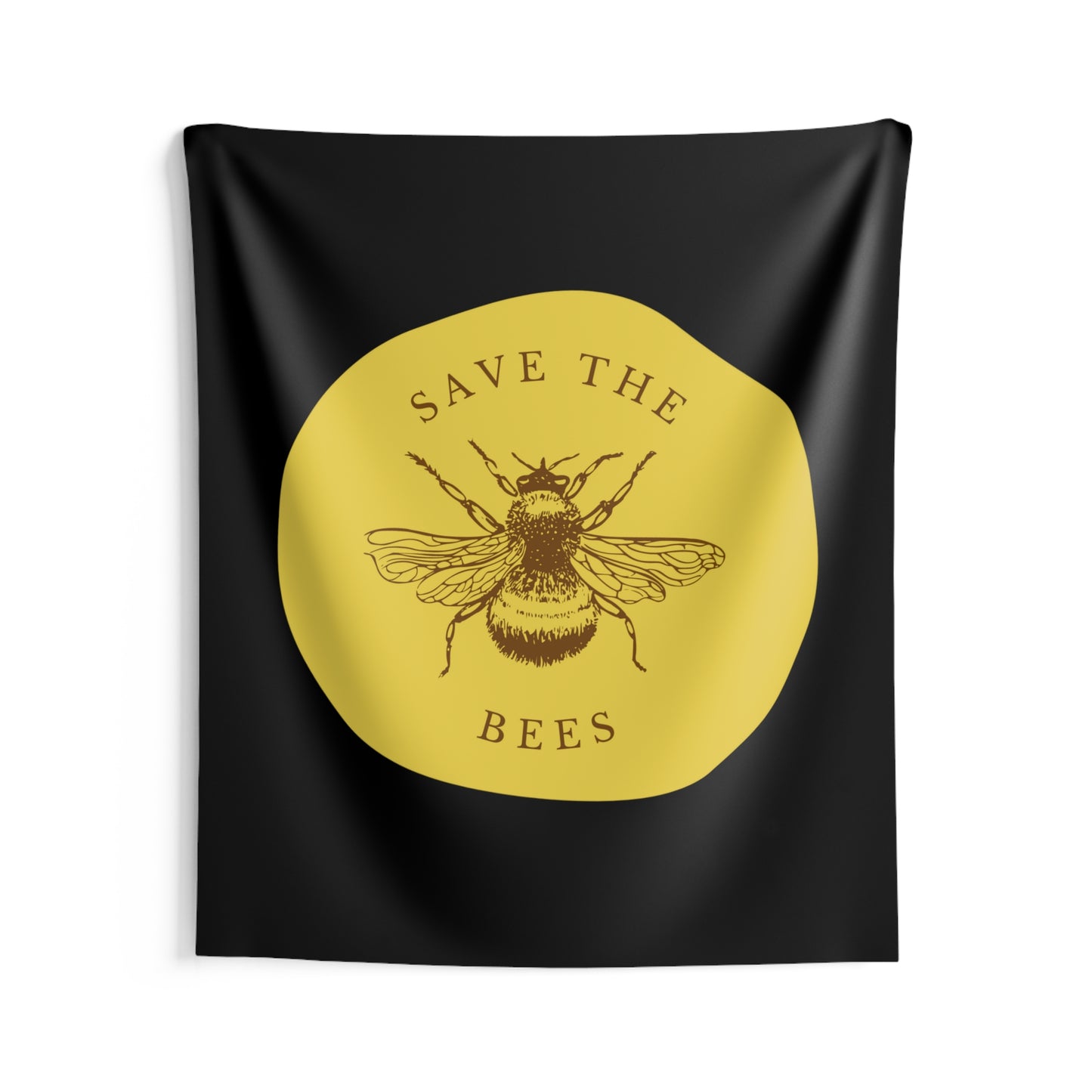 Save The Bees Indoor Wall Tapestries