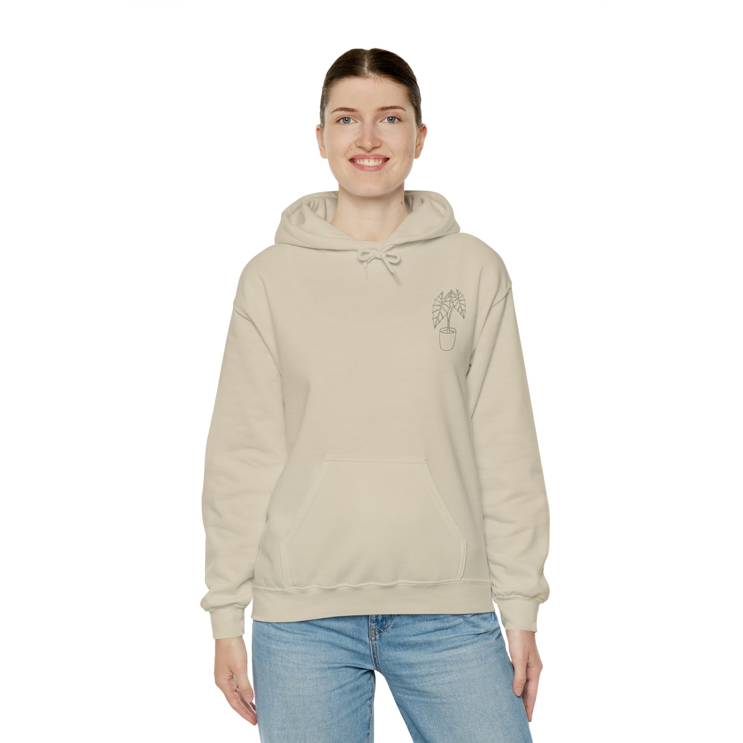 Alocasia Unisex Hooded Sweatshirt