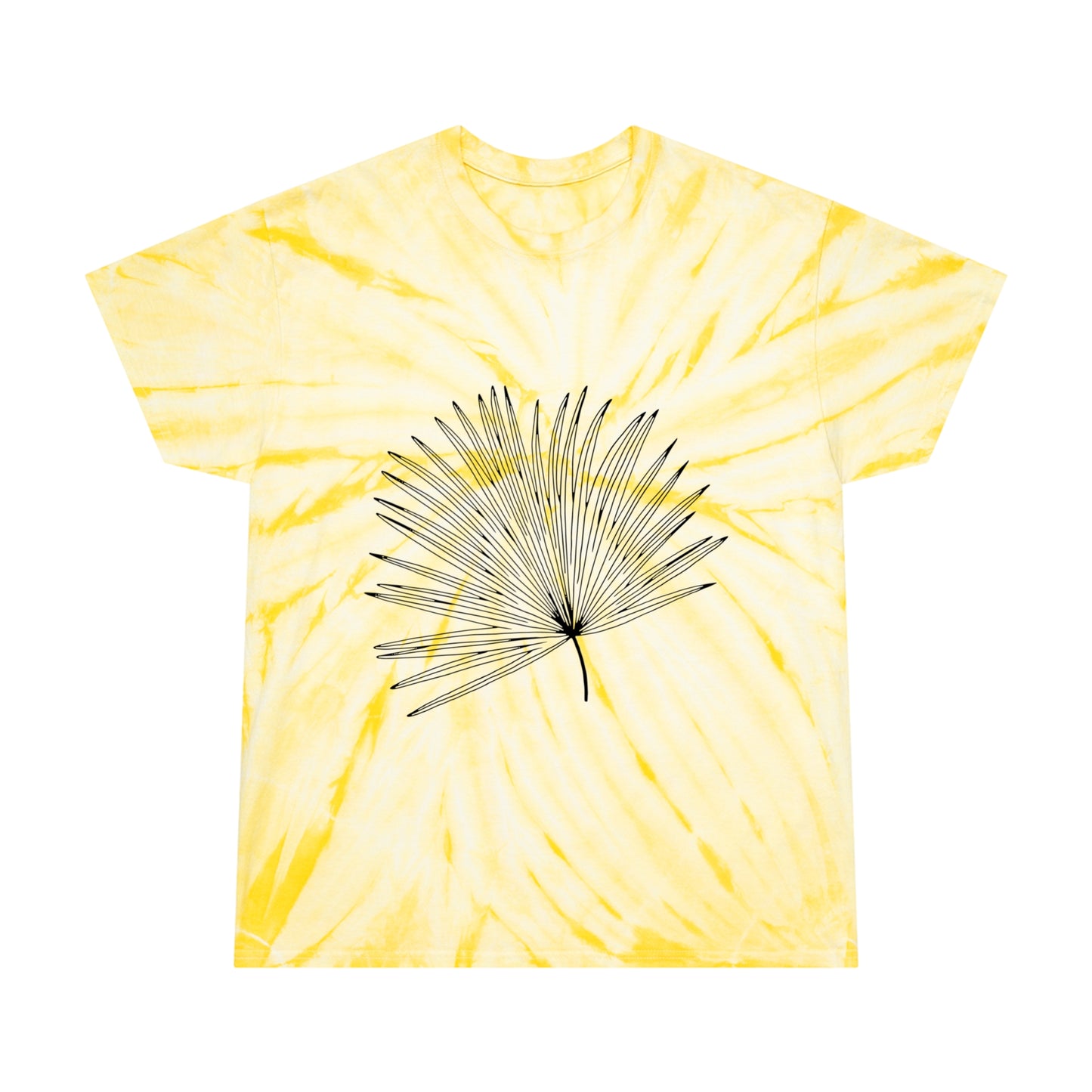 Palm Leaf Tie-Dye Tee, Cyclone