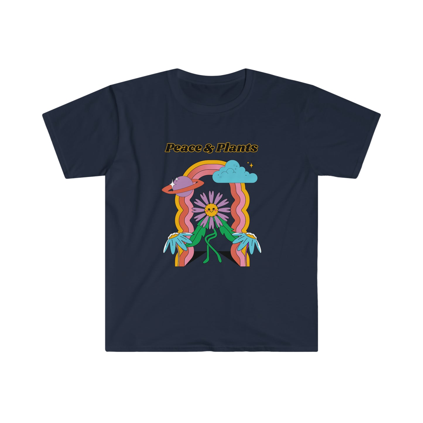 Peace & Plants Unisex Softstyle T-Shirt