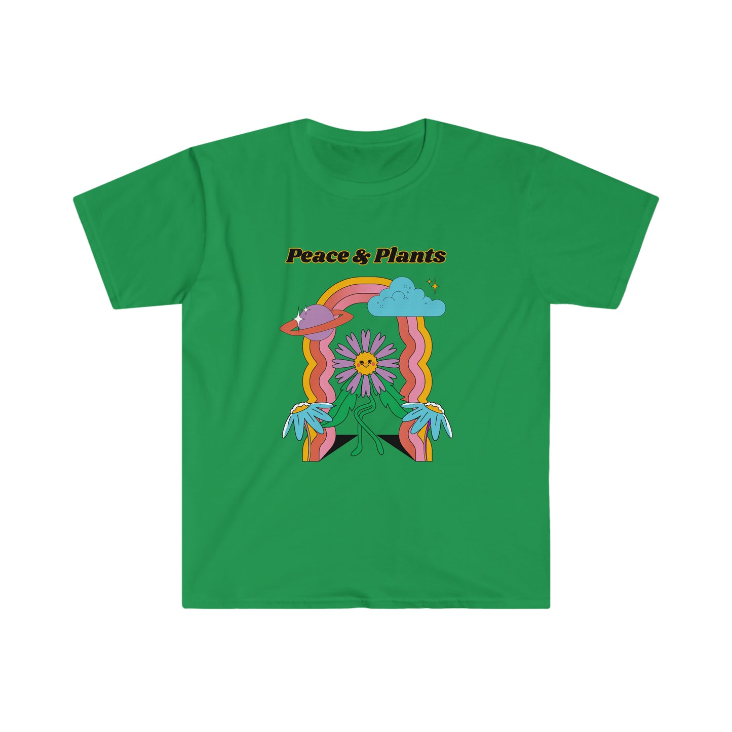 Peace & Plants Unisex Softstyle T-Shirt