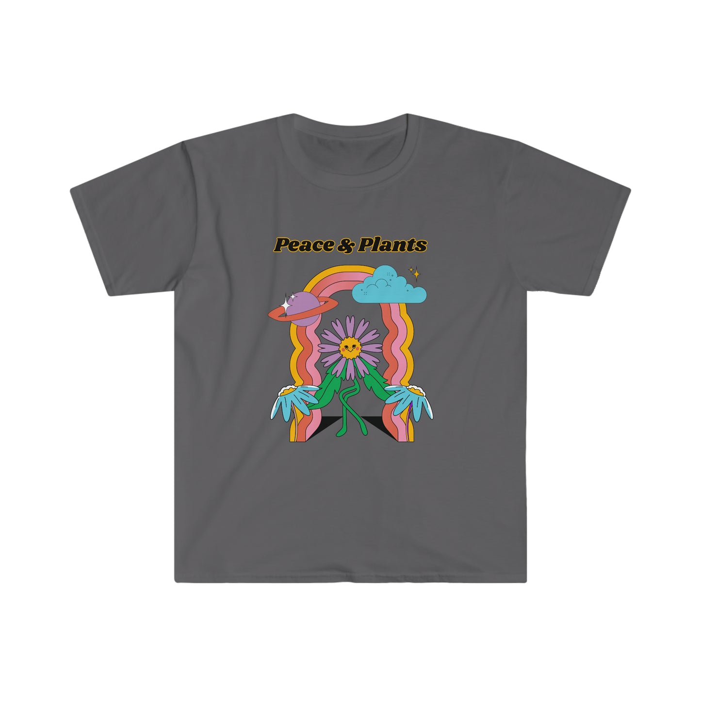 Peace & Plants Unisex Softstyle T-Shirt