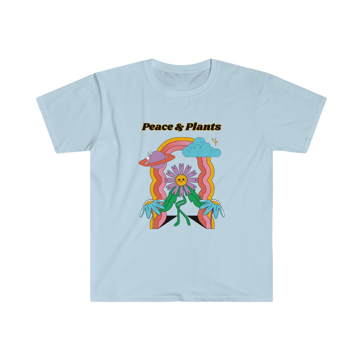Peace & Plants Unisex Softstyle T-Shirt