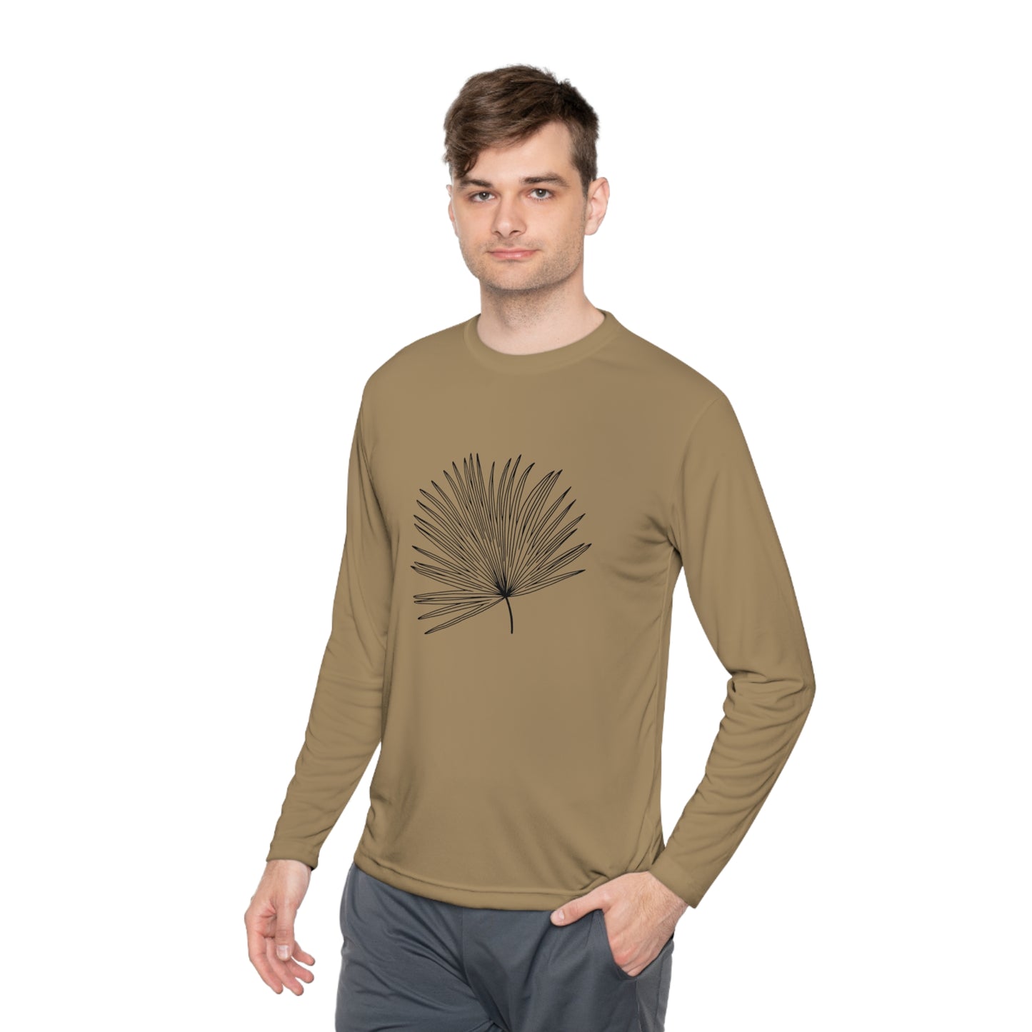 Palm Leaf Unisex Lightweight Long Sleeve