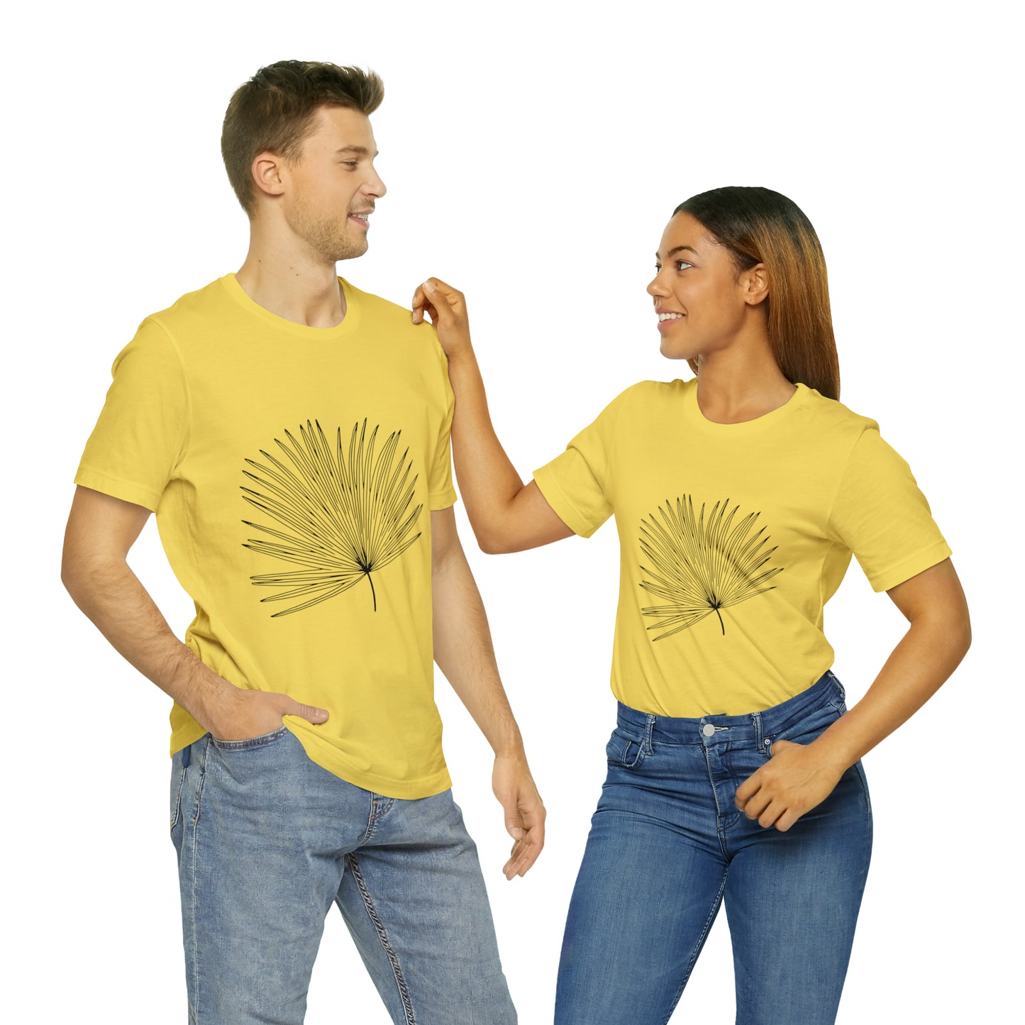 Palm Leaf Unisex Jersey Tee