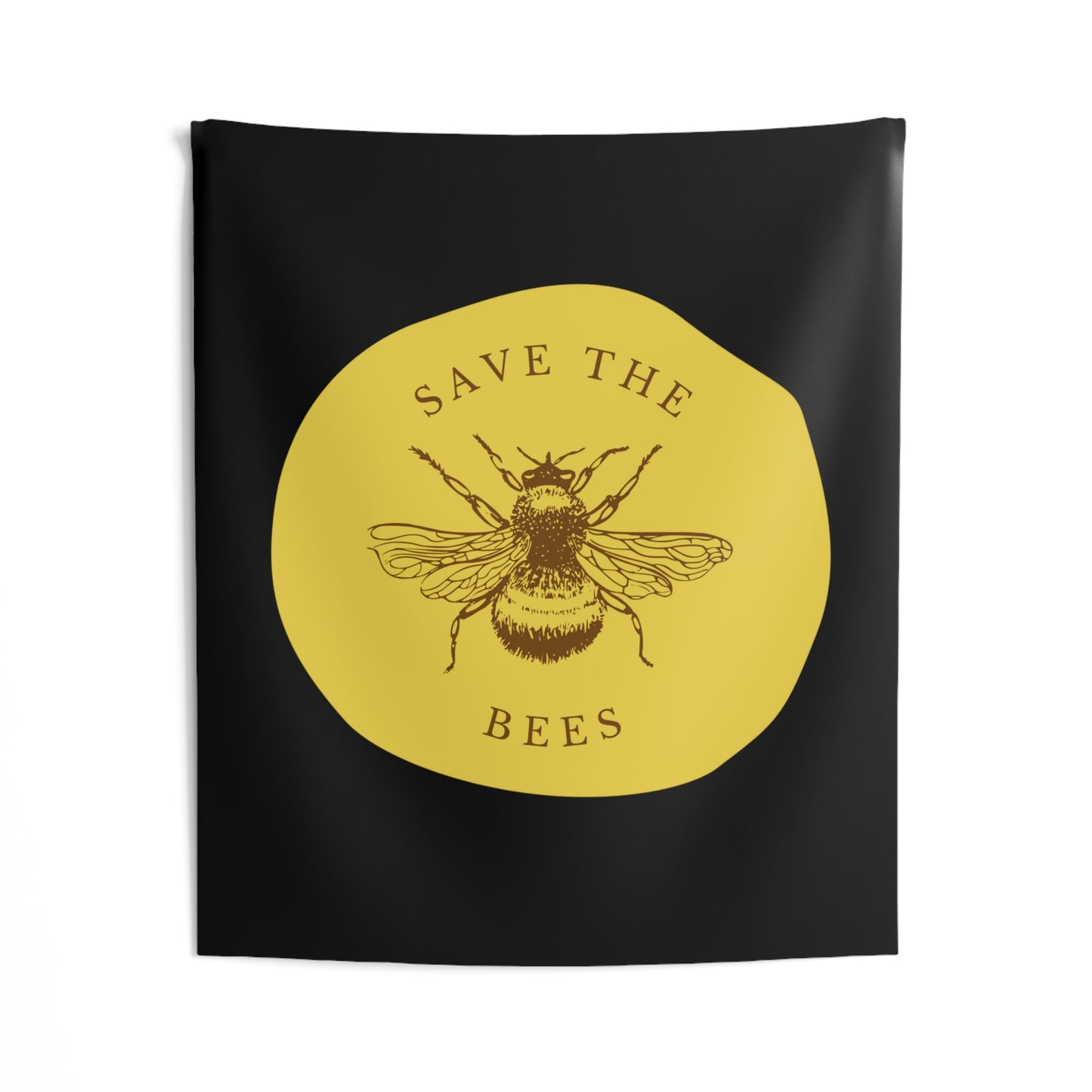 Save The Bees Indoor Wall Tapestries