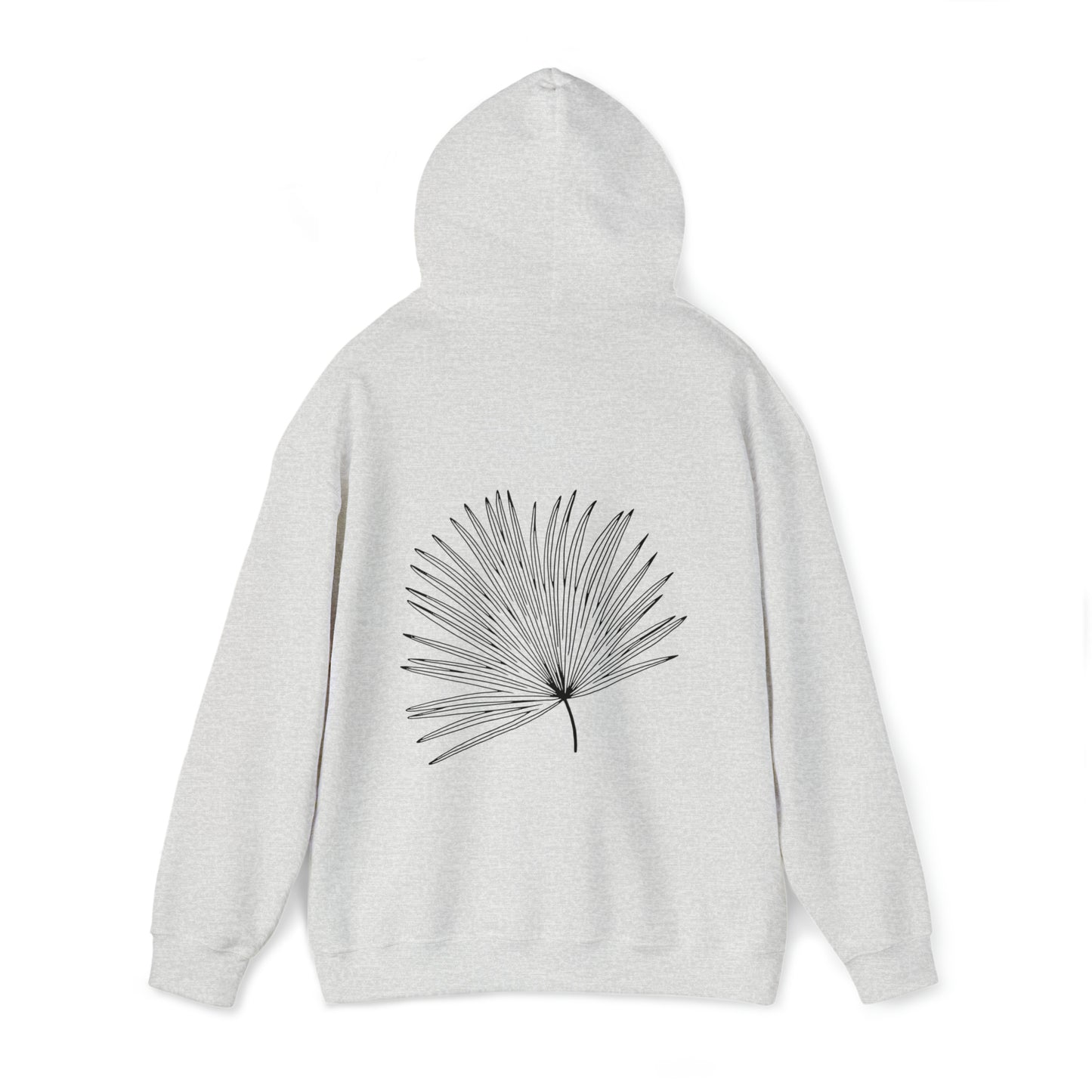 Palm Leaf Unisex Hooded Sweatshirt