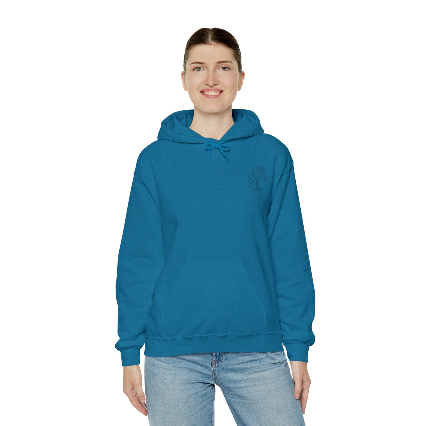 Alocasia Unisex Hooded Sweatshirt