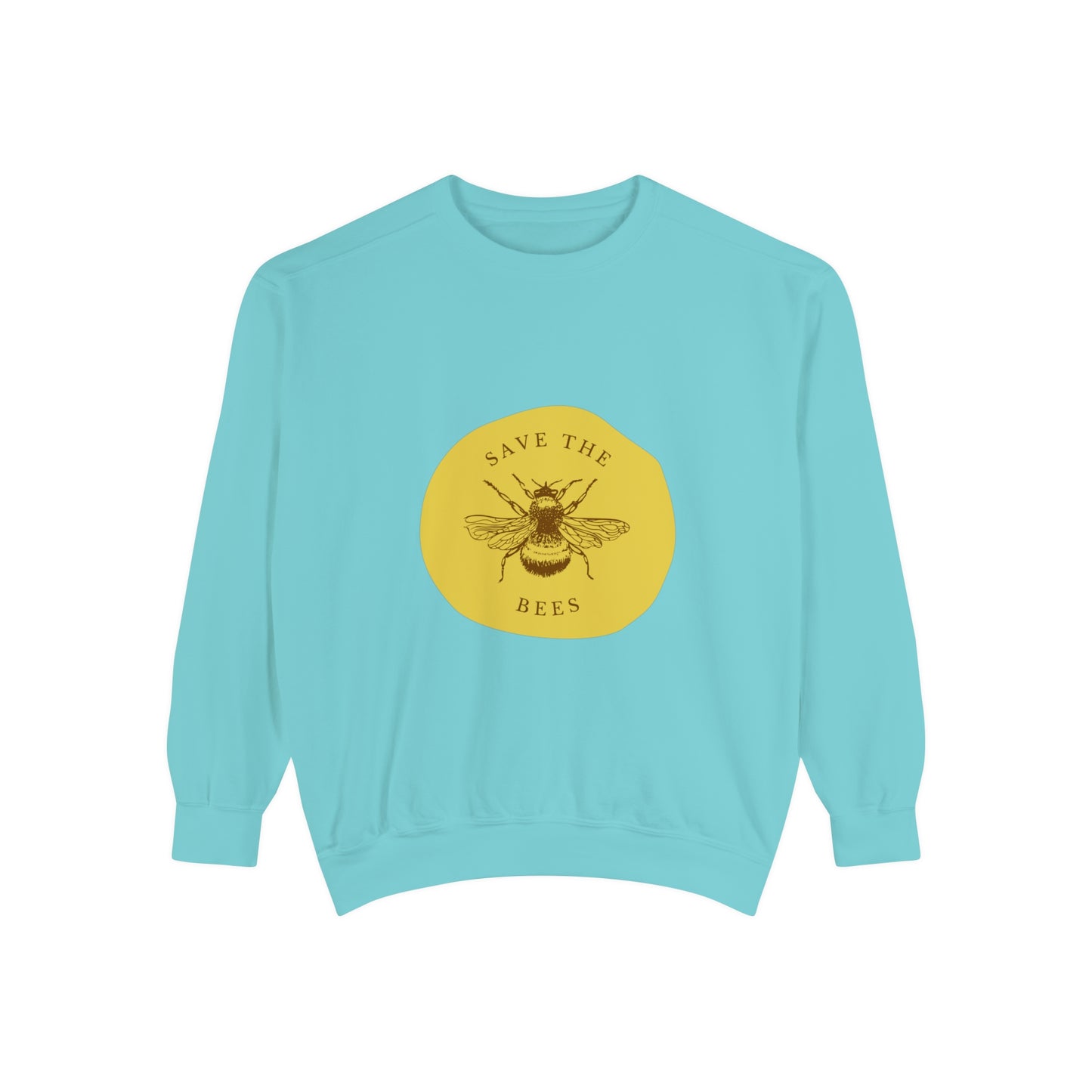 Save The Bees Unisex Garment-Dyed Sweatshirt