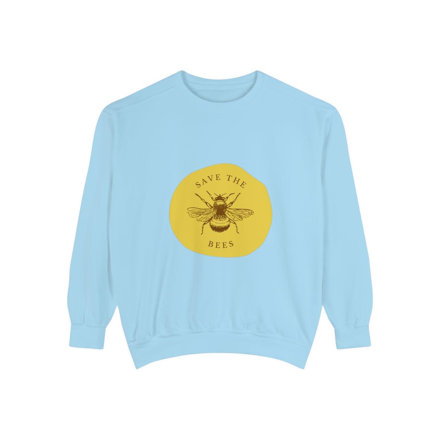 Save The Bees Unisex Garment-Dyed Sweatshirt