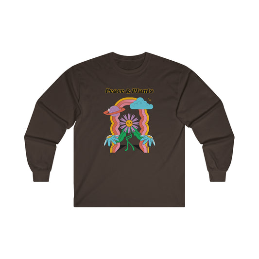 Peace & Plants Cotton Long Sleeve