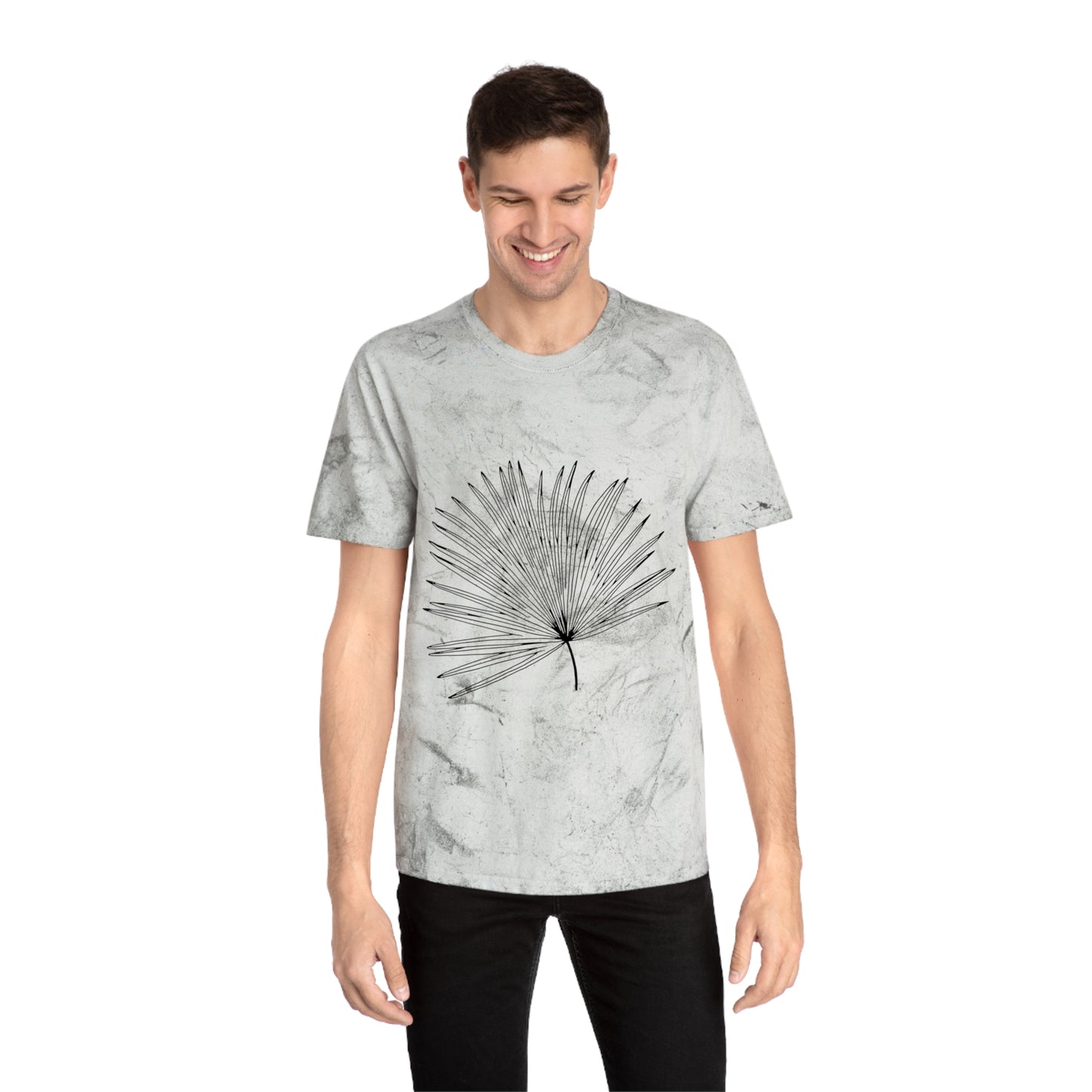 Palm Leaf Unisex Color Blast T-Shirt