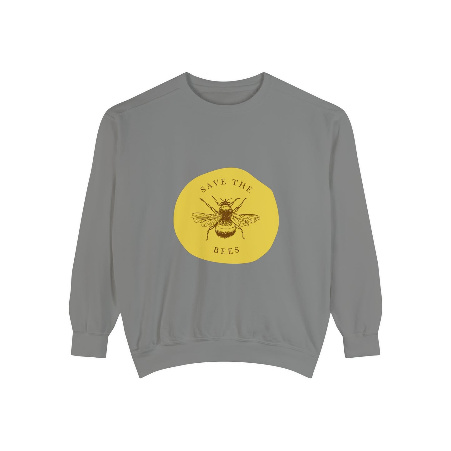 Save The Bees Unisex Garment-Dyed Sweatshirt