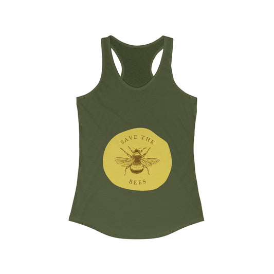 Save The Bees Women's Racerback Tank