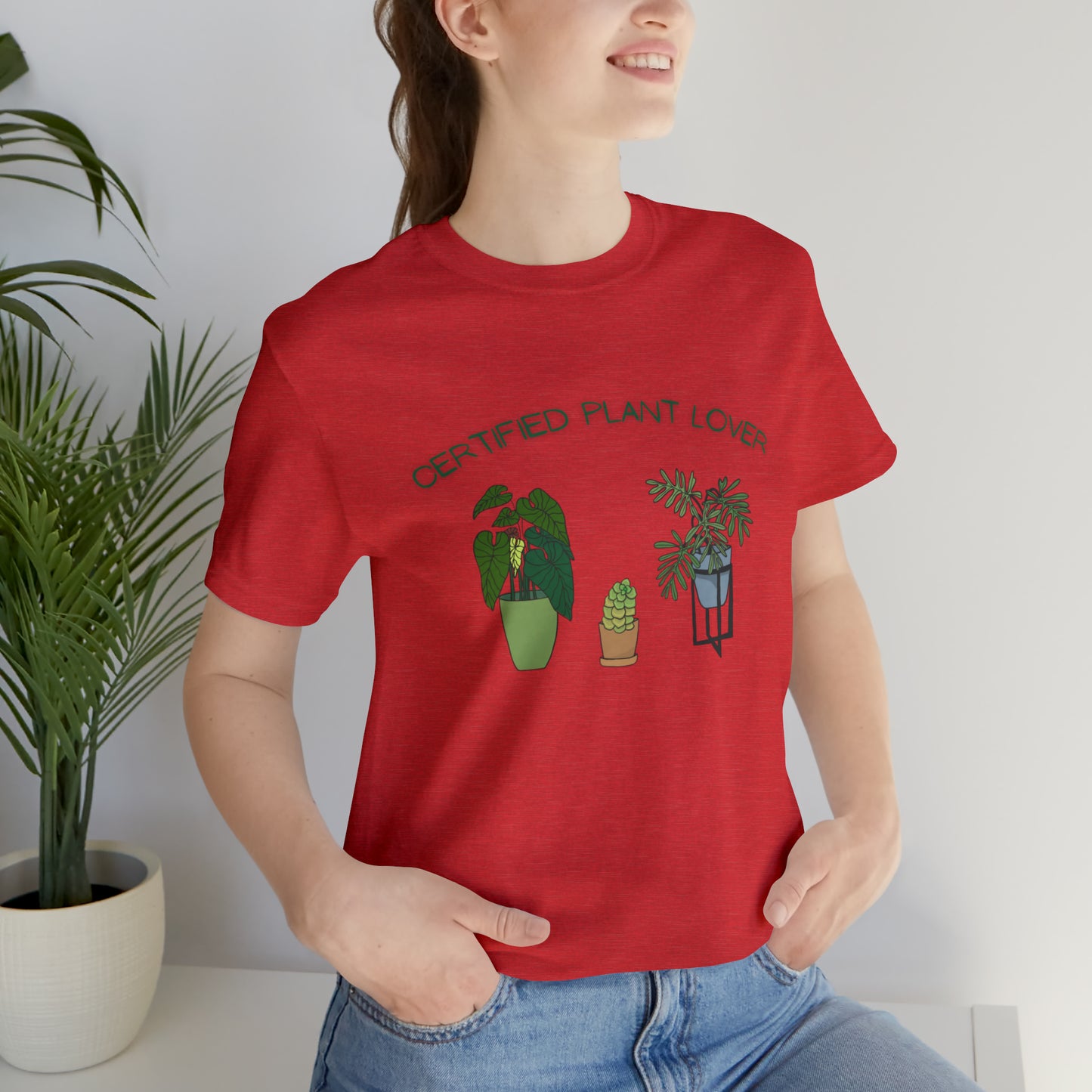 Certified Plant Lover Unisex Jersey Short Sleeve